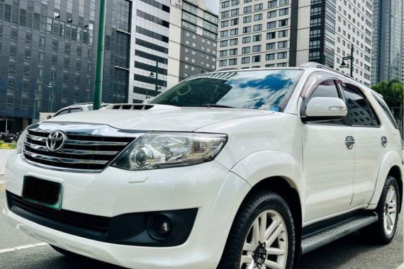 Selling Pearl White Toyota Fortuner 2013 in Taytay