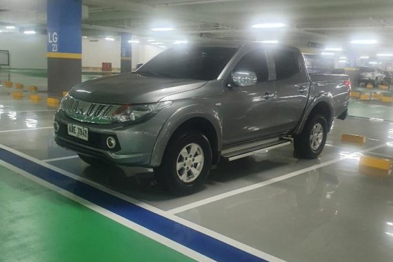 Silver Mitsubishi Strada 2015 for sale in Valenzuela