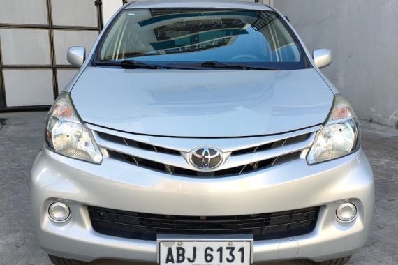 Silver Toyota Avanza 2015 for sale in Manual