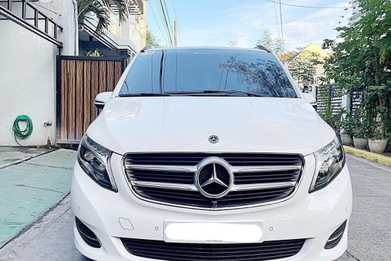 Selling White Mercedes-Benz V-Class 2019 in Bacoor