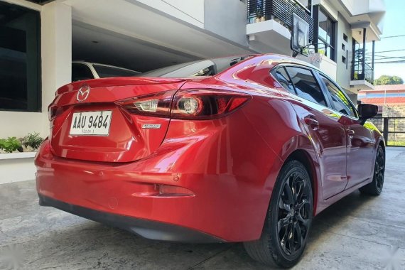 Red Mazda 3 2015 for sale in Quezon 