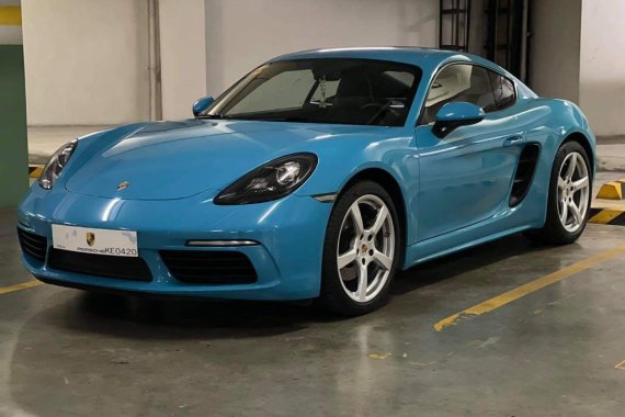 Sell Blue 2020 Porsche Cayman in Pasig