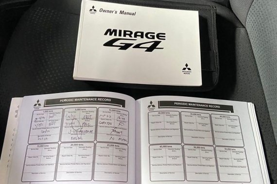 White Mitsubishi Mirage 2020 for sale in Automatic