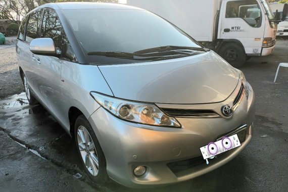 Silver Toyota Previa 2009 for sale in Las Piñas