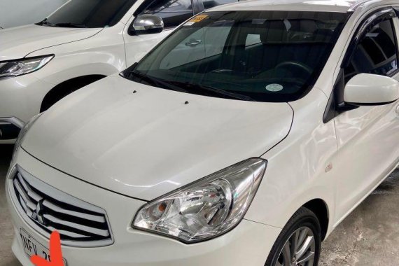 White Mitsubishi Mirage 2020 for sale in Automatic