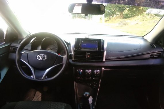 Silver Toyota Vios 2015 for sale in Manual