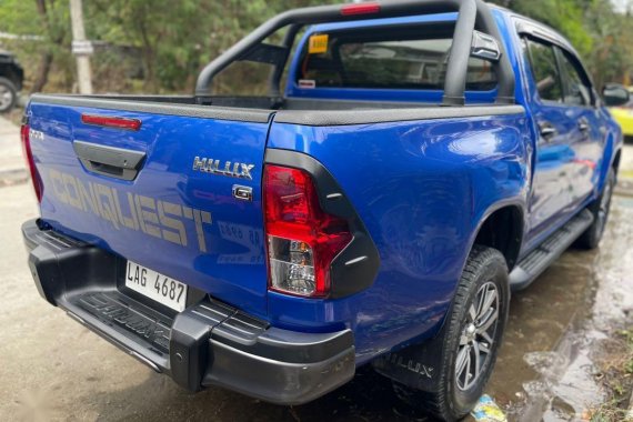 Sell Blue 2019 Toyota Hilux in Quezon City