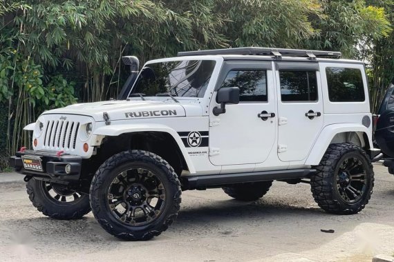 Selling White Jeep Wrangler 2014 in Quezon City