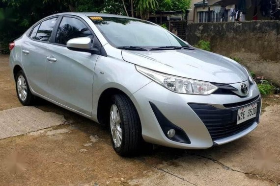 Silver Toyota Vios 2019 for sale in Automatic