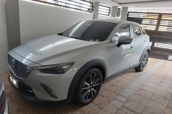 Pearl White Mazda CX-3 2018 for sale in Las Pinas