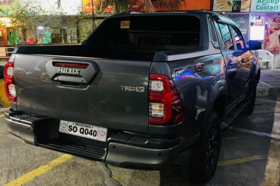 Grey Toyota Hilux 2021 for sale in Manual