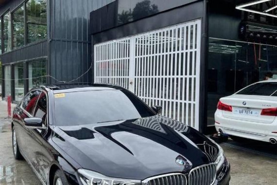 Black BMW 730Li 2020 for sale in Automatic