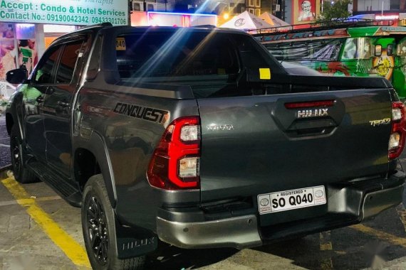 Grey Toyota Hilux 2021 for sale in Manual