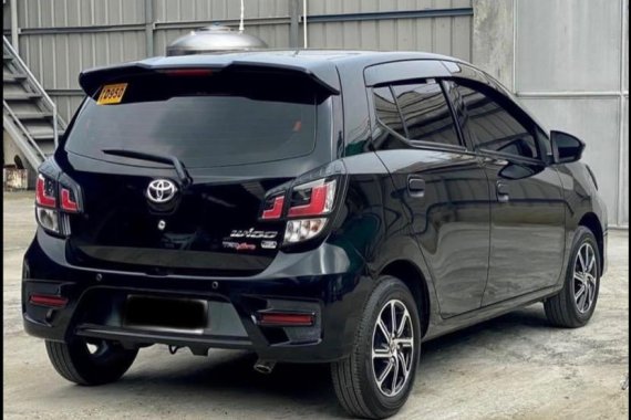Selling Black Toyota Wigo 2021 in Quezon City