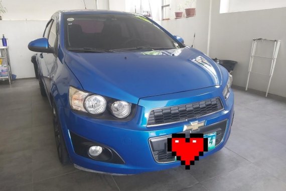 Blue Chevrolet Sonic 2015 for sale in Cainta