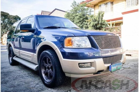 Blue Ford Expedition 2005 for sale in Manila