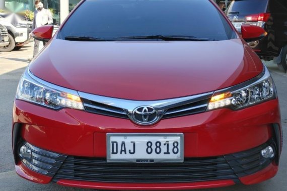 Red Toyota Corolla Altis 2019 for sale in San Pascual