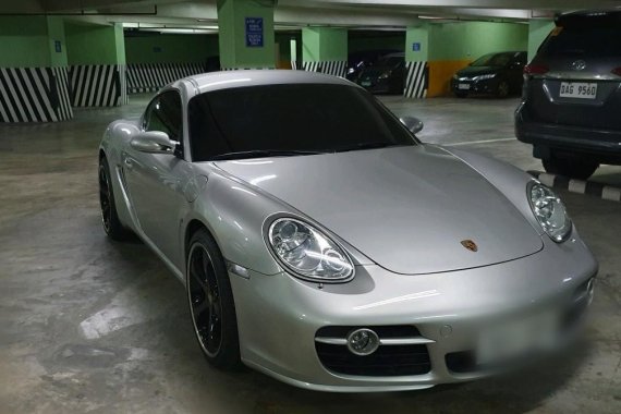 Silver Porsche Cayman 2008 for sale in Manila