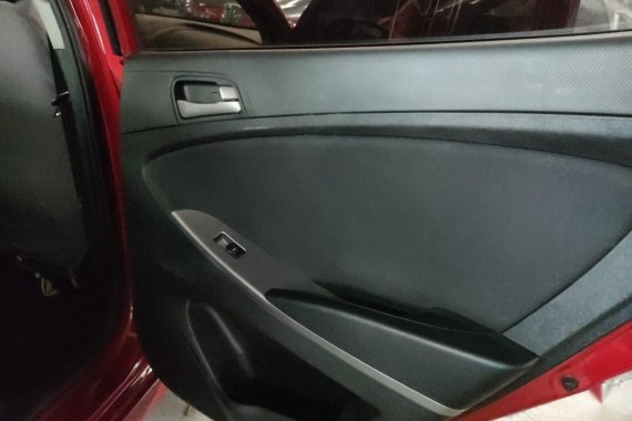 Selling Red Hyundai Accent 2019 in Quezon City