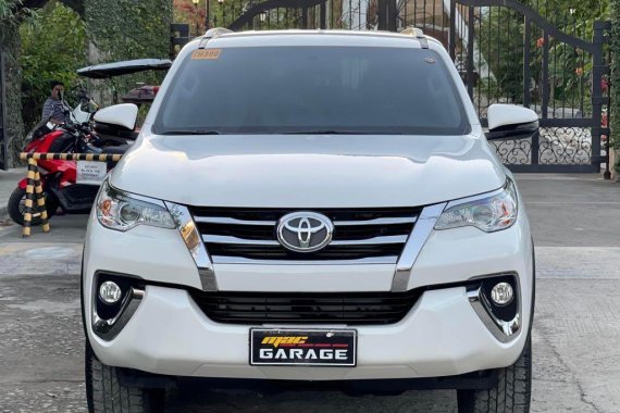 Pearl White Toyota Fortuner 2020 for sale in Automatic