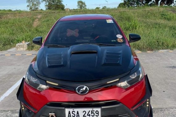 Selling Red Toyota Vios 2015 in Bacoor