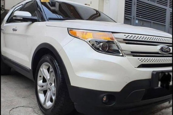 Sell White 2015 Ford Explorer in Cainta