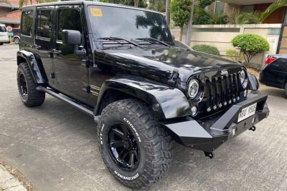 Black Jeep Wrangler 2017 for sale in Manila