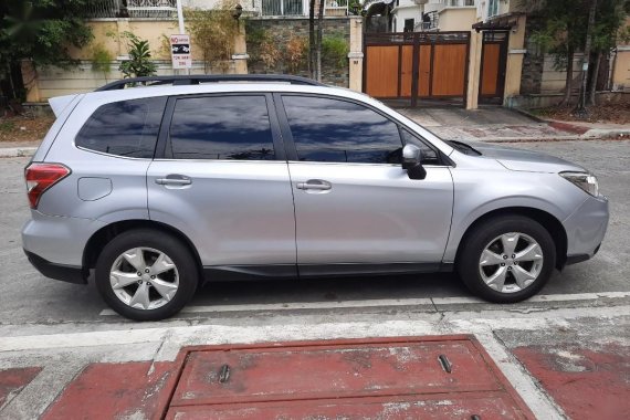 Silver Subaru Forester 2015 for sale in Quezon City