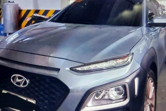 Silver Hyundai KONA 2018 for sale in Automatic