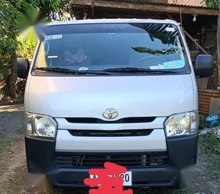 Silver Toyota Hiace 2015 for sale in Manual