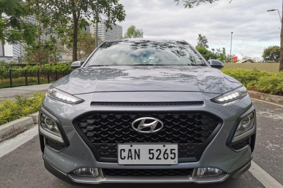 Grey Hyundai Kona 2019 for sale in Pasig