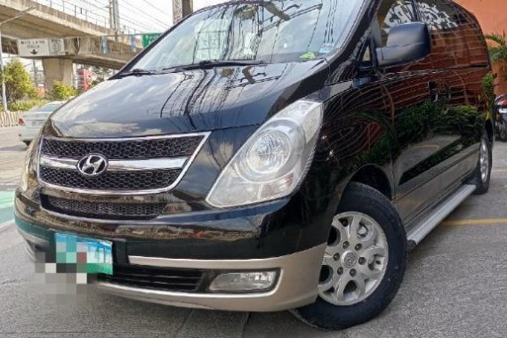 Selling Black 2013 Hyundai Starex in Quezon City