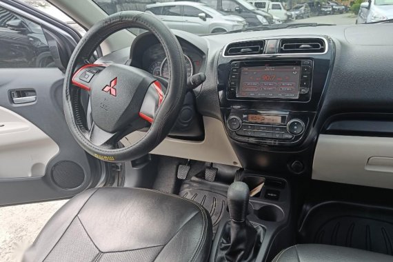 Grey Mitsubishi Mirage 2016 for sale in Cainta