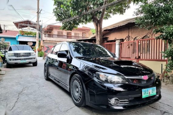 Black Subaru Wrx 2010 for sale in Manual