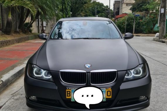 Black BMW 318I 2008 for sale in Quezon City