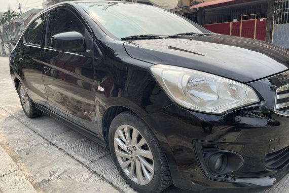 Black Mitsubishi Mirage 2018 for sale in Automatic