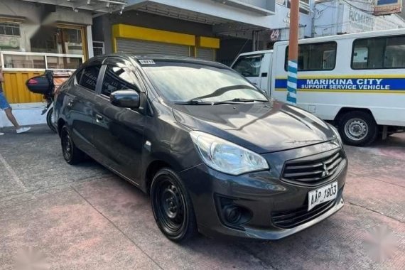 Black Mitsubishi Mirage G4 2014 for sale in Marikina