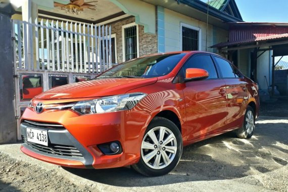 Sell Orange 2017 Toyota Vios in Gapan