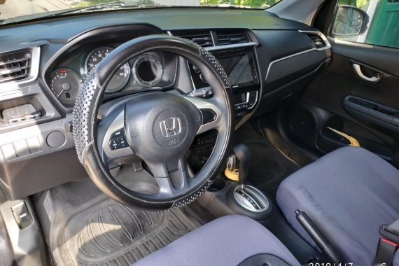 Grey Honda BR-V 2017 for sale in Parañaque