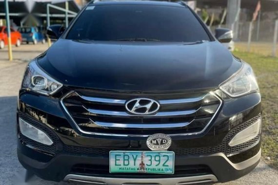 Black Hyundai Santa Fe 2013 for sale in Pasay