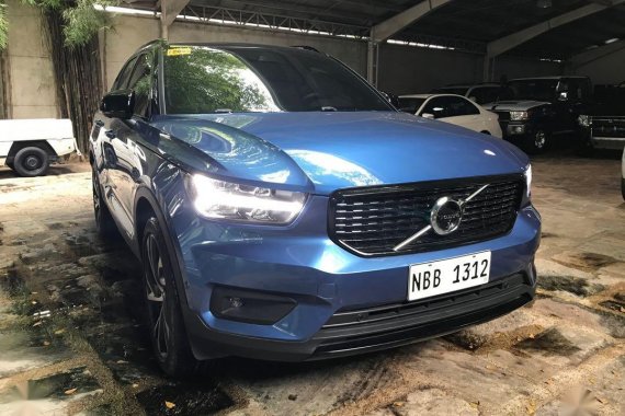 Blue Volvo XC40 2018 for sale in Automatic