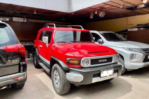 Selling Red Toyota Fj Cruiser 2015 in Marilao