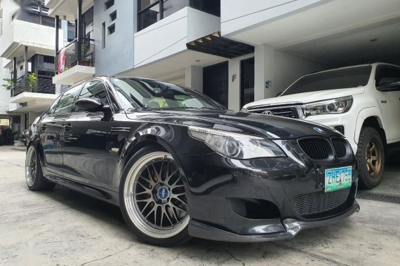 Sell Black 2007 BMW M5 in Quezon City