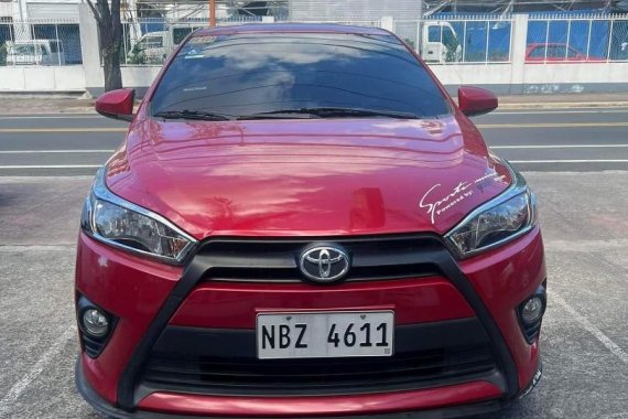 Selling Red Toyota Yaris 2017 in Marikina