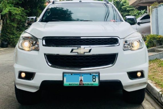 Sell White 2013 Chevrolet Trailblazer in Parañaque