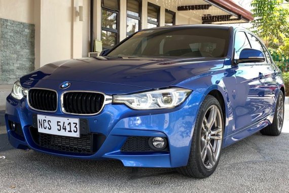 Blue BMW 320D 2018 for sale in Las Piñas