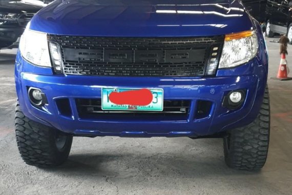 Sell Blue 2013 Ford Ranger in Quezon City