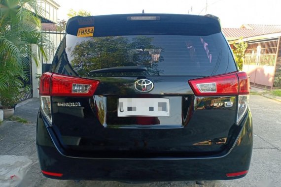 Black Toyota Innova 2017 for sale in Automatic