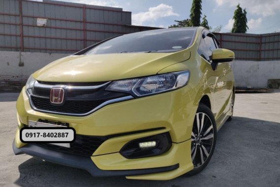 Yellow Honda Jazz 2018 for sale in Automatic