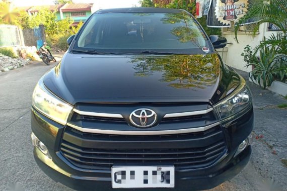 Black Toyota Innova 2017 for sale in Automatic